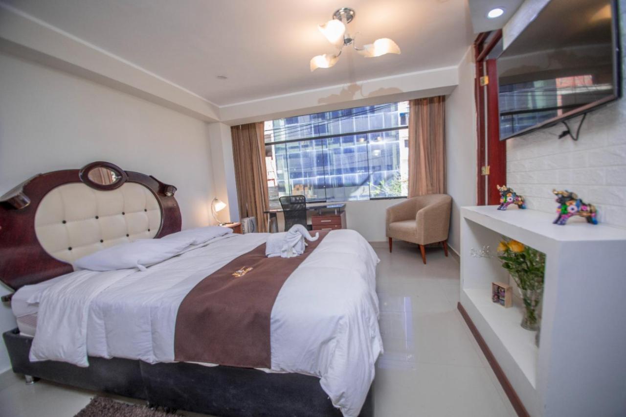 Jk Guzman Suite Hotel Challhuahuacho Dış mekan fotoğraf
