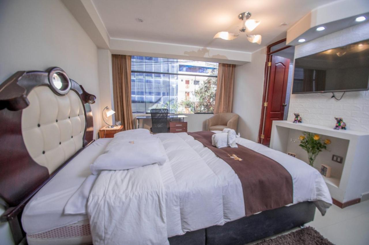 Jk Guzman Suite Hotel Challhuahuacho Dış mekan fotoğraf